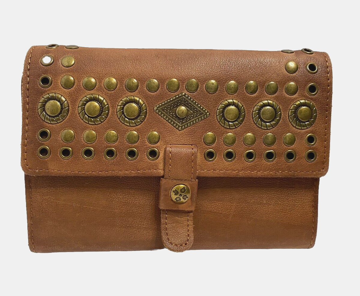 Leather Trifold Patricia Nash Leather Wallet Patricia Nash Brown