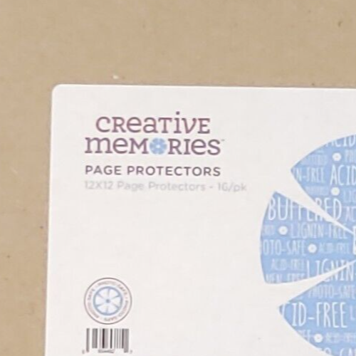 Creative Memories PAGE PROTECTORS for TRUE 12x12 Scrapbook Album Pages ...