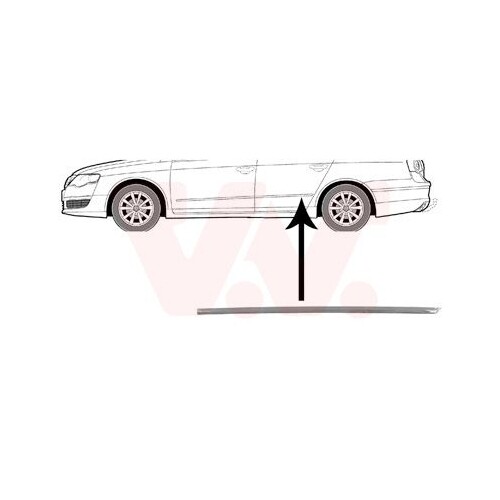 1 Zier-/Schutzleiste, Tür VAN WEZEL 5839405 5410909554088 | eBay 