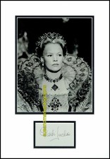 Glenda Jackson Elizabeth R, Women In Love, King Lear Autograph Signed UACC RD 96