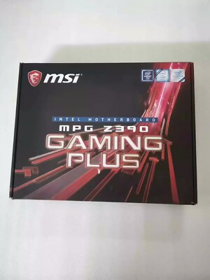 FOR MSI MPG Z390 GAMING PLUS LGA1151 HDMI DVI-D 64GB ATX Motherboard