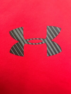 UNDER ARMOUR Storm Red Full Zip Hoodie Jacket Youth Size YXL