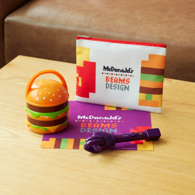 McDonald's Japan 2025 Lucky Bag BEAMS Collab Grimace Set of 4 NEW