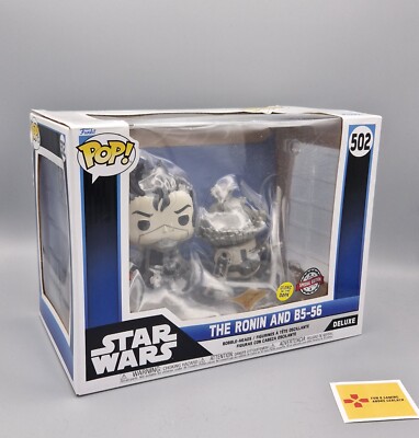 Funko Pop Star Wars	502	The Ronin and B5-56	Glows in the Dark - Special Edition