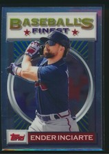 2020 Topps Baseball's Finest Flashbacks #51 Ender Inciarte Braves