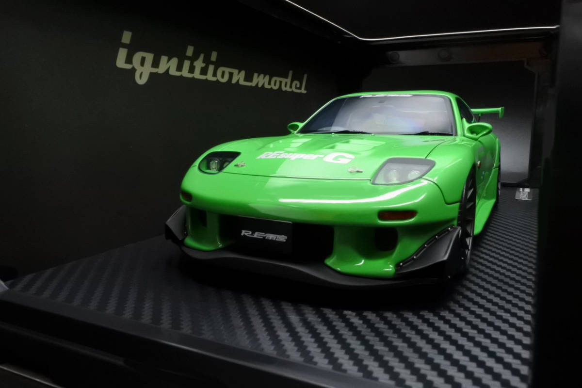 ignition model　 RX-7 FD3S RE雨宮【IG2232】 1/64 IG Ignition Model Mazda RX-7 (FD3S) RE Amemiya Light