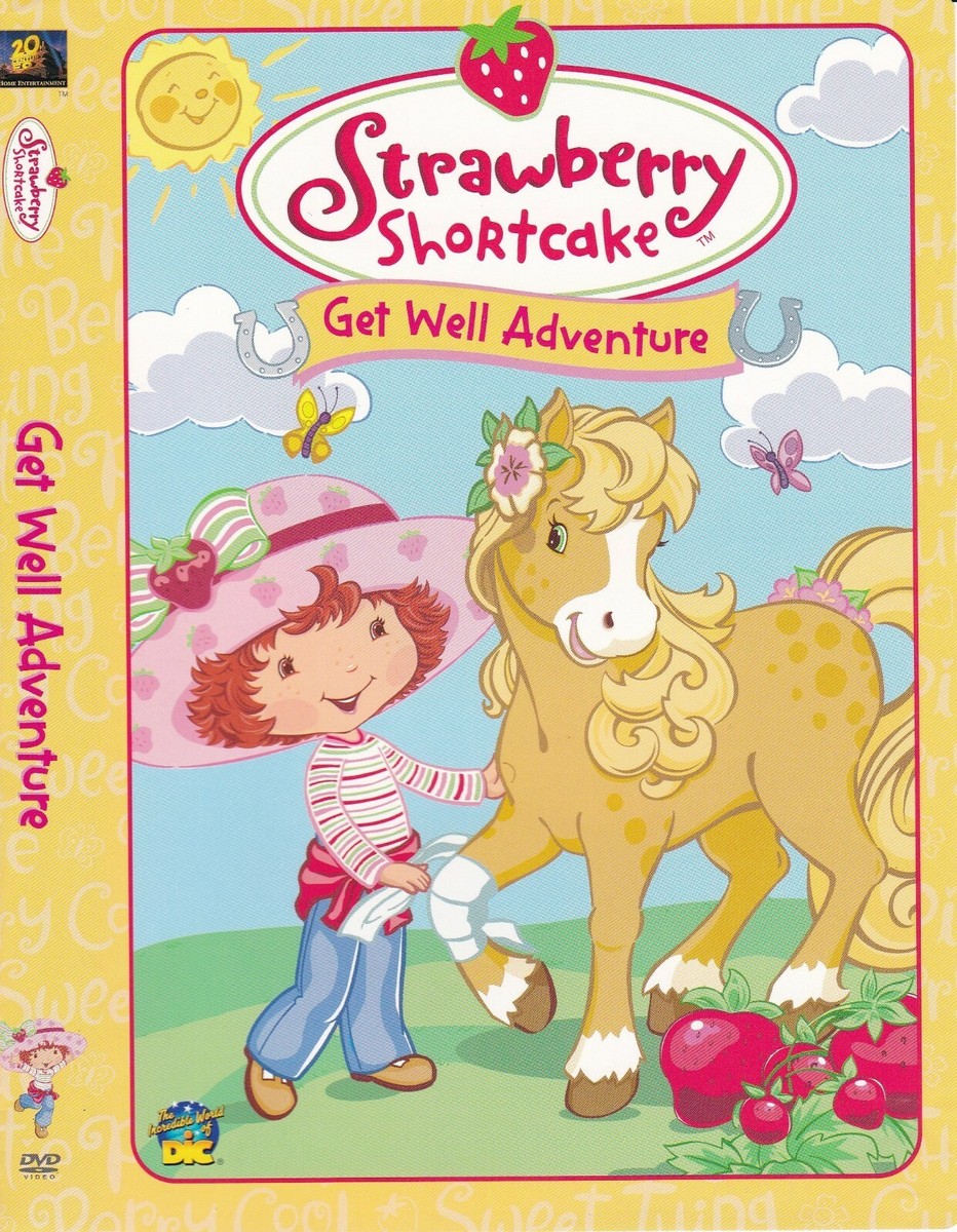 Strawberry Shortcake - Get Well Adventure (DVD, Full Screen