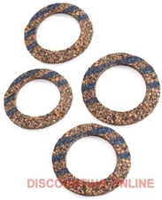 NEW USA, 4 PREMIUM FUEL CAP GASKETS FITS HOMELITE 69501 SXL925, Super XL RED CAP