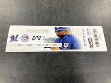 BREWERS 2012 TICKET STUB 6/19/12 VS BLUE JAYS~Tyler Thornburg DEBUT