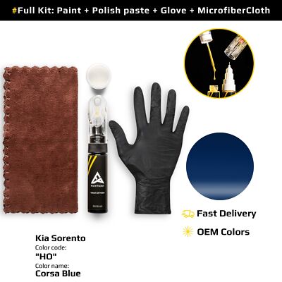 Touch up Paint for Kia Sorento Code: HO Corsa Blue
