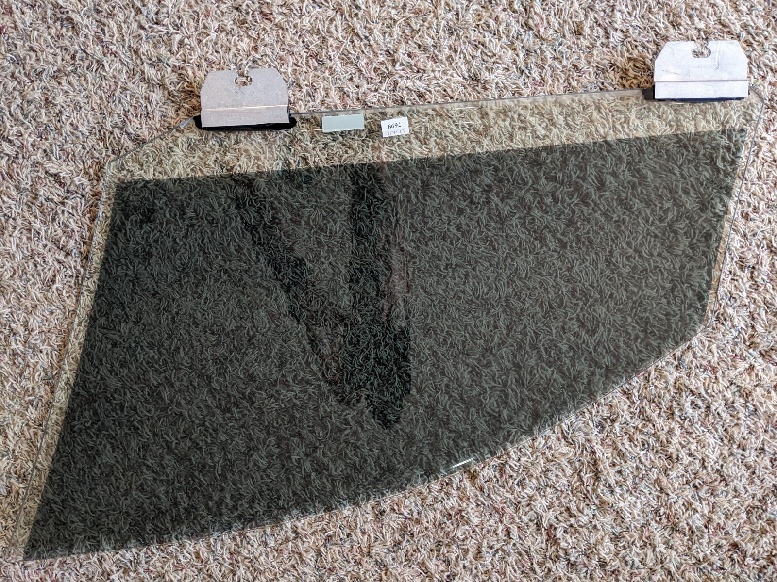 tinted FRONT RIGHT PASSENGER DOOR WINDOW GLASS BENTLEY FLYING SPUR 06-12 OEM