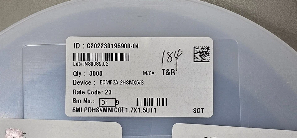 3000PCS STM ECMF02-2HSMX6 ESD Filters Common Mode Chokes for USB 3.0, 2CH - Image 4 of 4