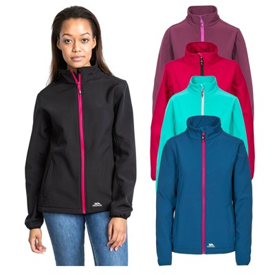 trespass soft shell jacket ladies