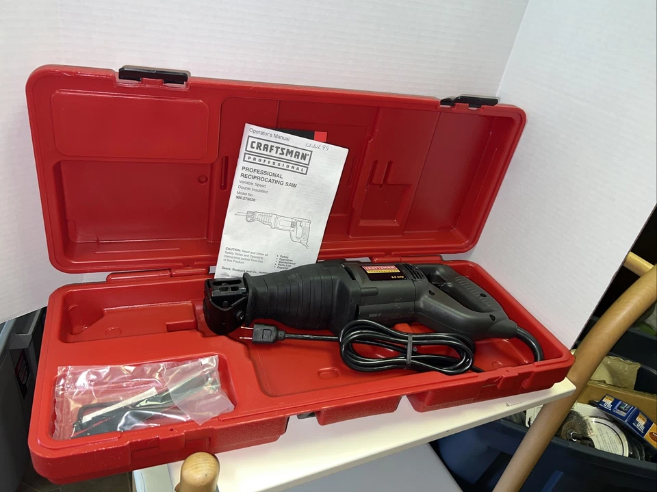 New Craftsman Pro Reciprocating Saw Model 927497 Corded 6.5 amps 2400 SPM - Image 2 of 4