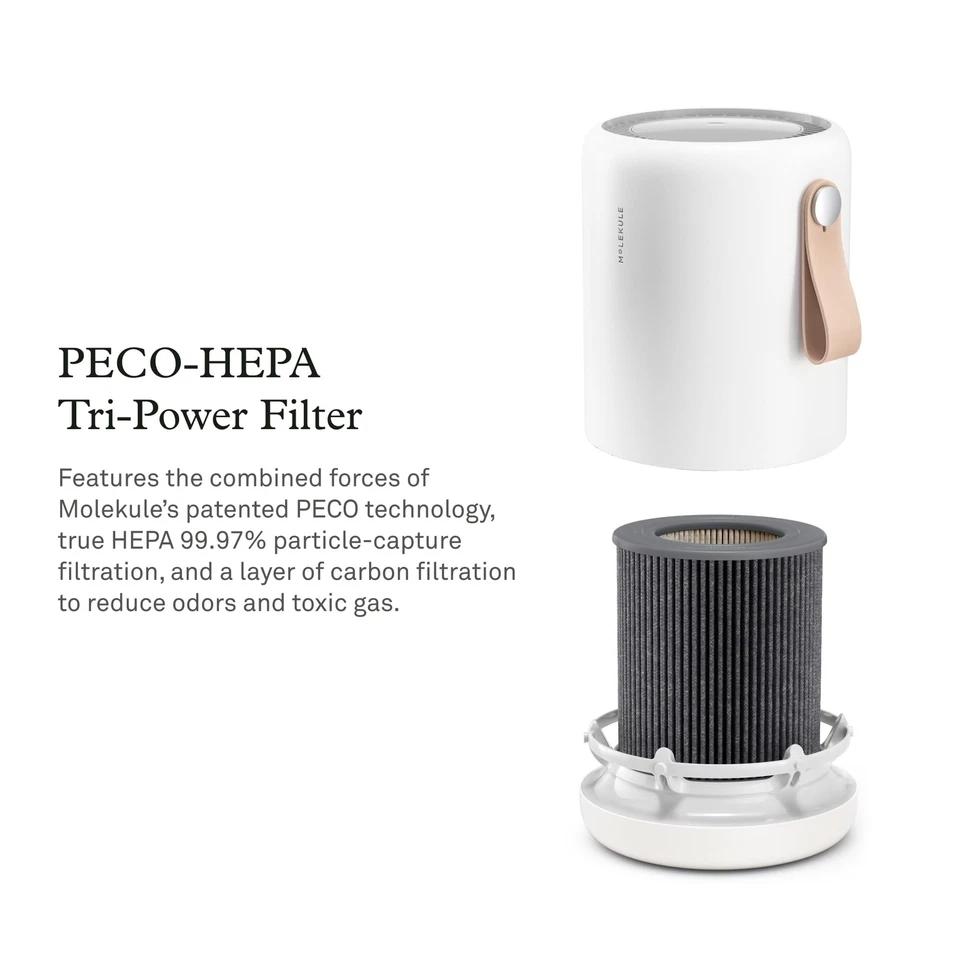 Molécula PECO-HEPA Tri-Power Filtro Aire Mini y Aire Mini+ | Purificador de Aire Rep... Foto 2 de 4