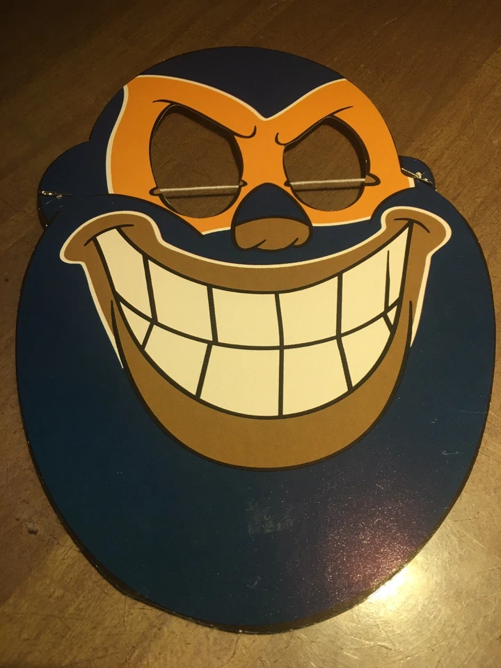 ADULT ROB ZOMBIE THE HAUNTED WORLD OF EL SUPERBEASTO CARTON MASK COSTUME - Image 4 of 4