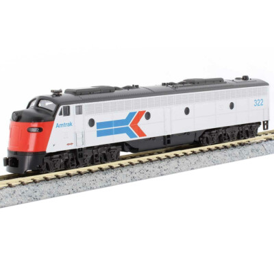 NEW Kato EMD E8A Standard DC Amtrak Phase I Locomotive N Scale