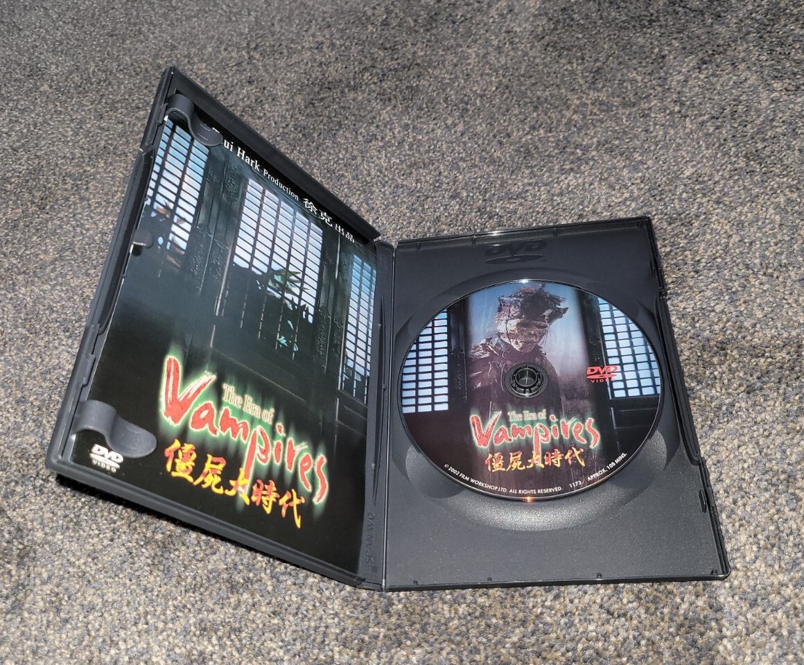 Tsui Hark THE ERA OF VAMPIRES R3 DVD Very Rare Extended