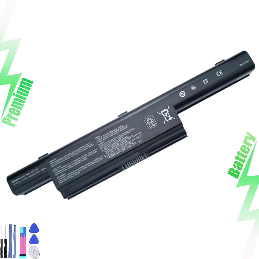 Batteria 6 Celle 5200mAh 11.1V Per ASUS A93S, A95V, K93, K93S, K93SM, K93SV, K95VM