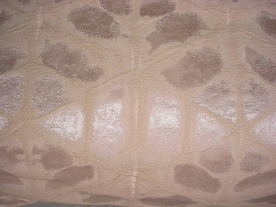 3-3/4 Casamance 38250858 Revelation Beige Taupe Satin Jacquard Upholstery Fabric - Image 3 of 4