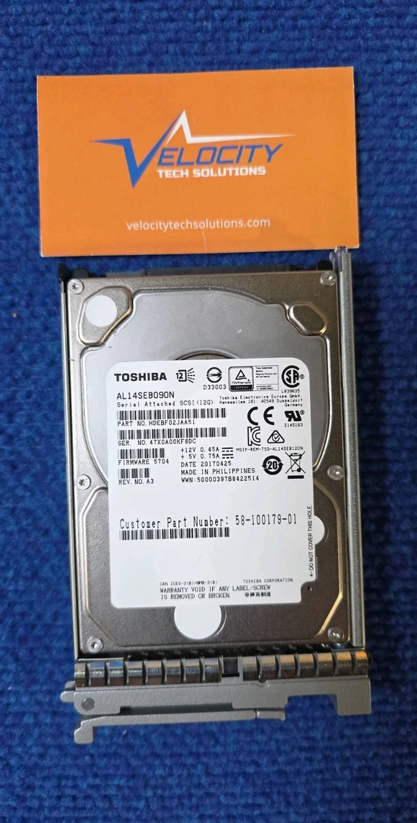 Preços baixos em Unidades de disco rígido interno Toshiba Sas de