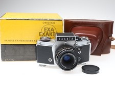 Exakta VX 1000 n. 0014 fotocamera camera RARA Domiplan 50 mm f2.8 obiettivo lens 9...