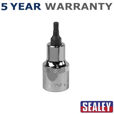 Sealey Premier Innensechskant-Bit 1/2'' Vierkant 4 mm SBH016