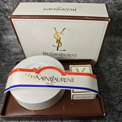 Yves Saint Laurent Seifen Set YSL Vintage mit Dose & Box W41