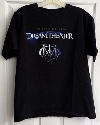 2014 Dream Theater Along For The Ride Tour Double Sided Metal Band T-Shirt Large