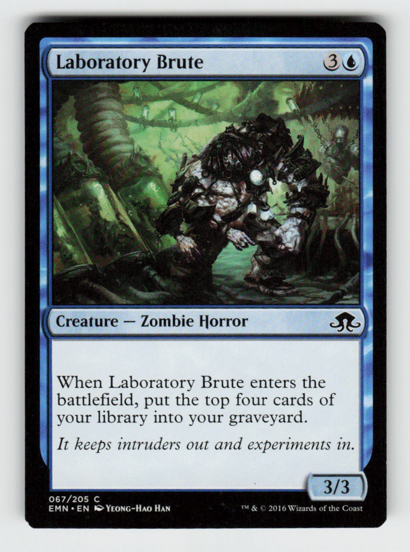 Laboratory Brute 67 Common Eldritch Moon Magic: The Gathering