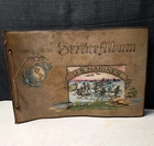 WW2 WWII Military USMC US Marine Corps Service Album PHOTO ALBUM - EMPTY