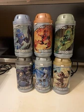 Lego Bionicle Toa Mata Complete Set 8531-8536 w/ Canisters, Manuals Posters 2001