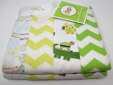 Circo 4 Pack Receiving Baby Blankets Multicolored New