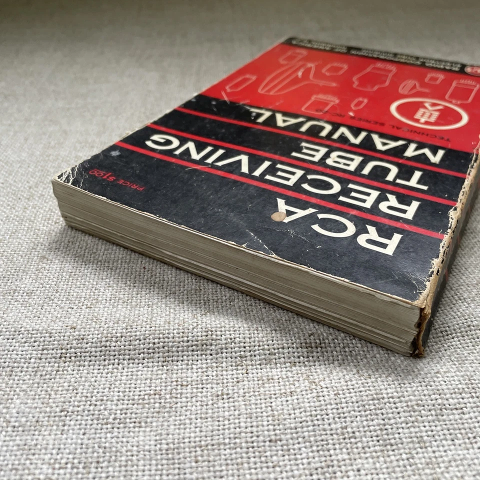 1960 RCA приемная трубка руководство техническая серия RC-20 в мягкой обложке - Изображение 4 из 4