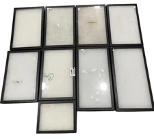 9 USED Display Riker Case Mount Box Size 12.25 x 8.25" FREE SHIPPING 1