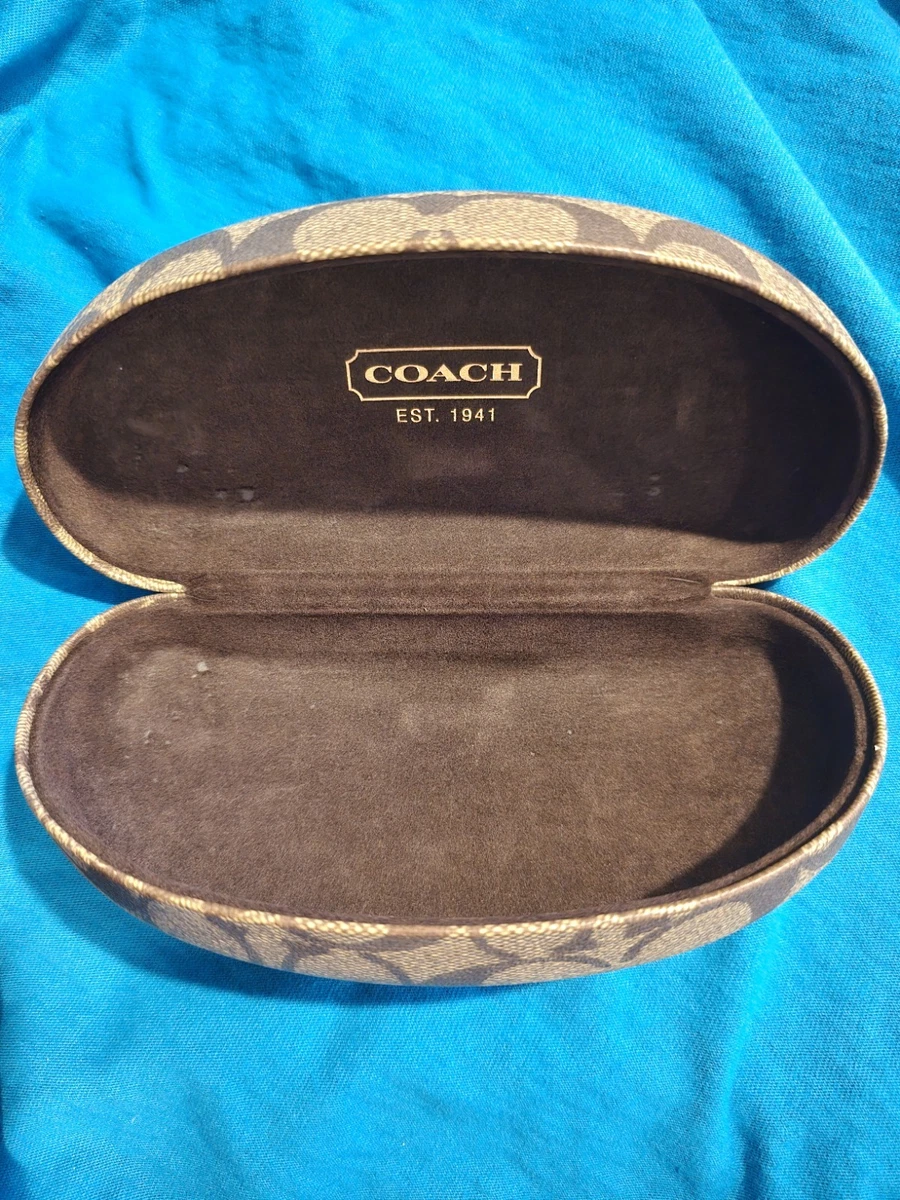 Coach Brown Eyeglass Hard Cases for sale | eBay display picture 3