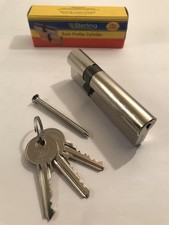 Sterling EPN021 Double Euro Cylinder 90mm (30x60) Nickel (L49)