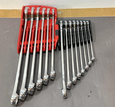 Mac Tools 14pc Metric 6-19mm 12-point Combination Wrench Set M19clrbk1