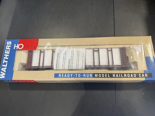 Walthers 932-3151 HO Scale 63’ Pulpwood Car - Canadian National - Boxed | Condition: Used