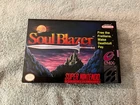 Soul Blazer - Nintendo SNES - CIB - Excellent Condition With Poster!