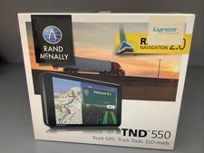 Rand McNally TND 550 Truck GPS 5" Screen WiFi Rand Navigation 2.0 Map Updates