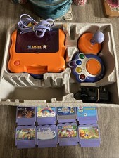 VTech V.Smile TV Learning System Console Bundle 8 Games Controller Fully Tested
