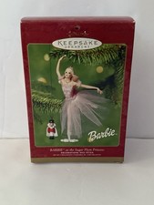 Hallmark 2001 Barbie Sugar Plum Princess Ornament