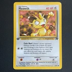 Pokémon TCG Meowth Team Rocket 62/82 Regular 1st Edition Common