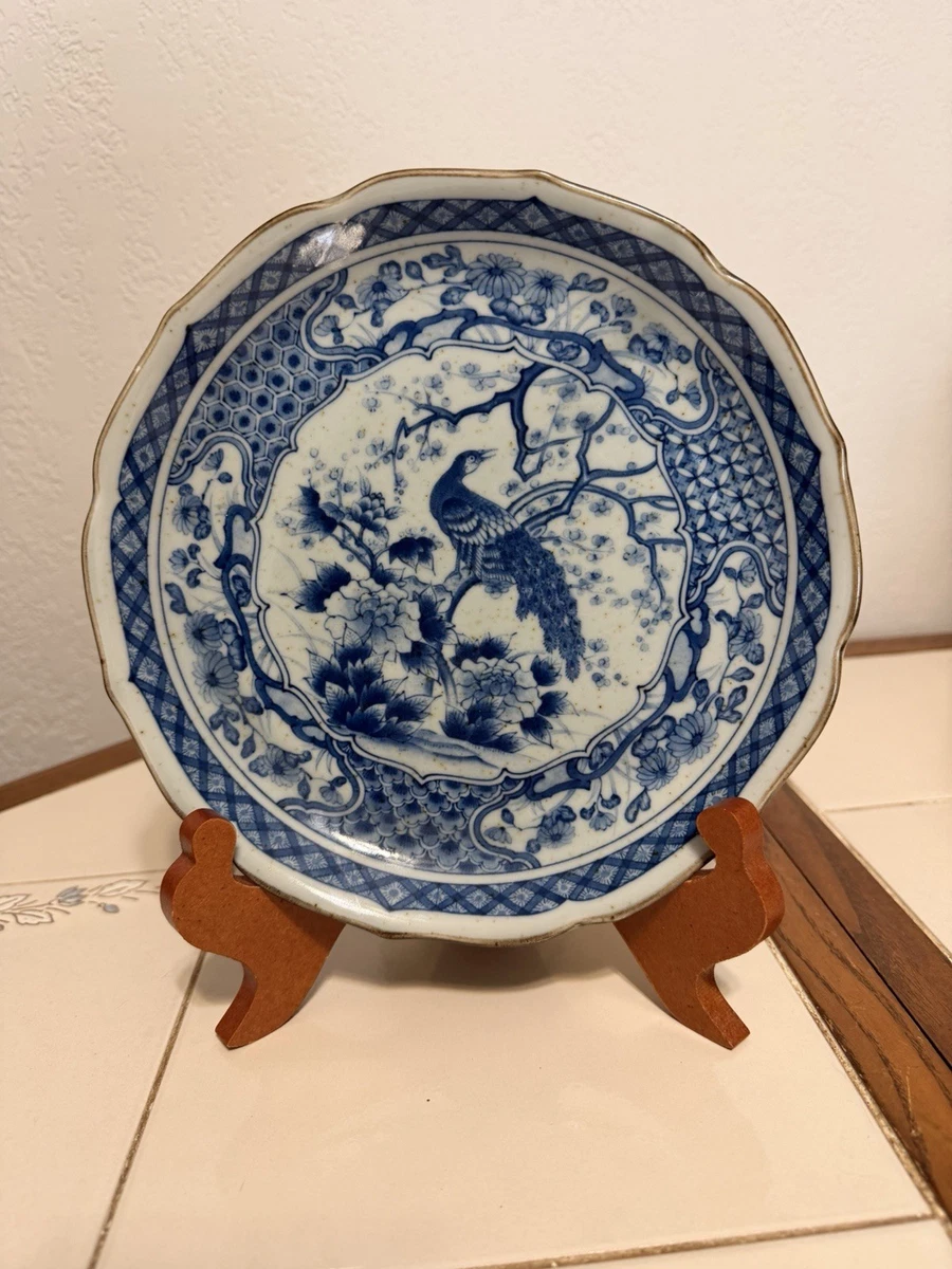 陶瓷蓝色复古原创中国碗| eBay