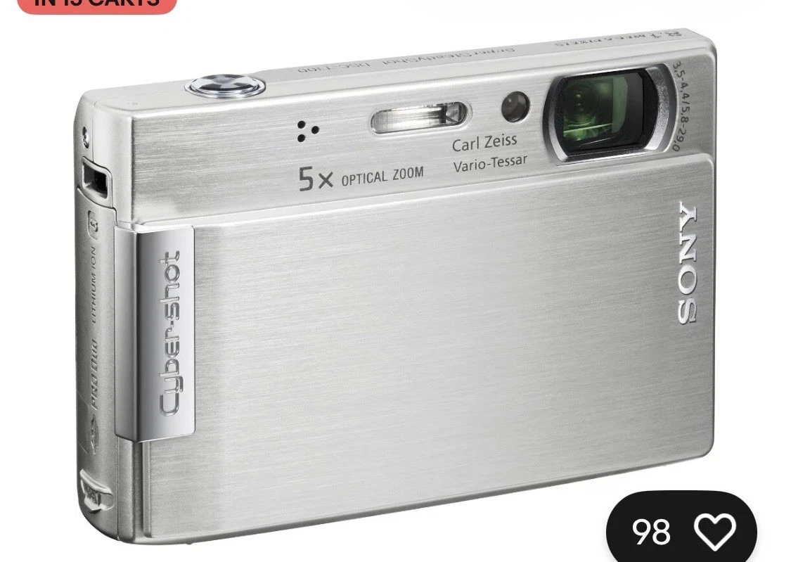 Preços baixos em Sony Cyber-shot DSC-T1 Câmeras Digitais | eBay