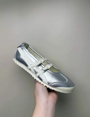 Onitsuka Tiger MEXICO 66 TGRS 1182A660 020 SILVER CREAM Women's | eBay