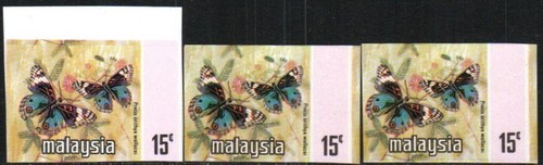 Malaysia Briefmarke 137A - Schmetterlinge