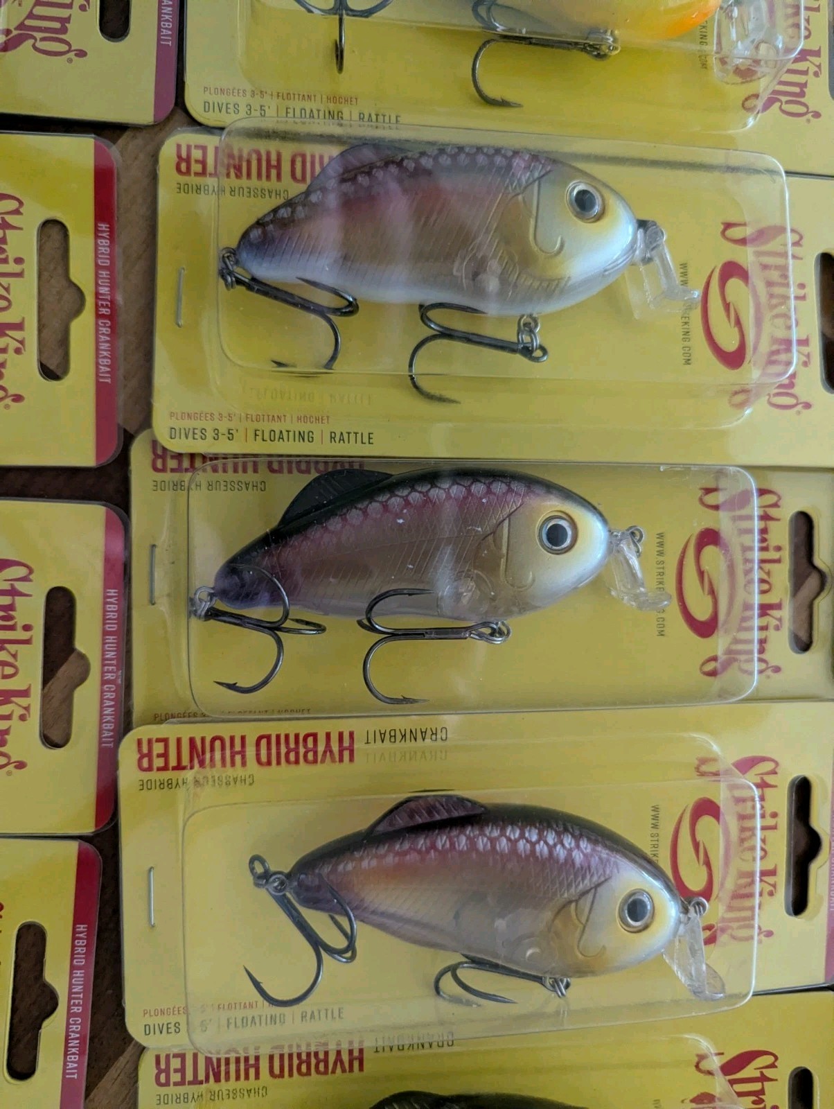 Lot 39x Strike King Hybrid Hunter 3.5in 1oz Crankbaits NEW - Image 7