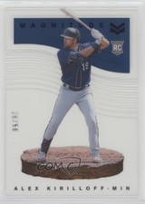 2021 Panini Chronicles Magnitude Blue 28/50 Alex Kirilloff #11 12io